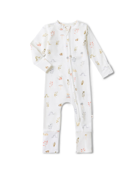 Garden Friends Organic Snugglesuit Convertible Romper