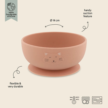 Silicone Suction Bowl Mrs. Cat