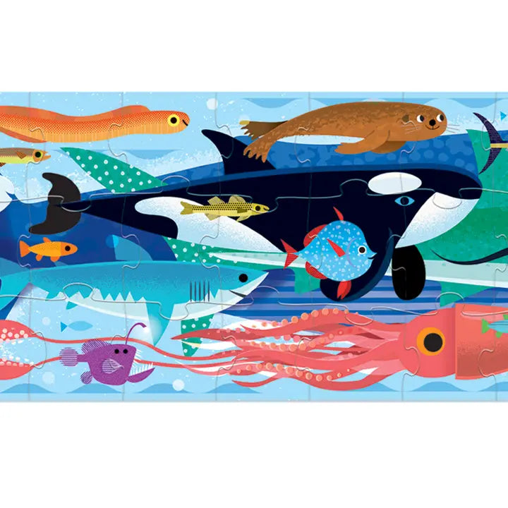 Super Duper Long Puzzle 60 Pc Ocean
