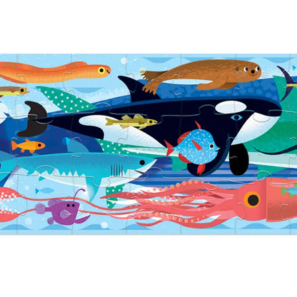 Super Duper Long Puzzle 60 Pc Ocean