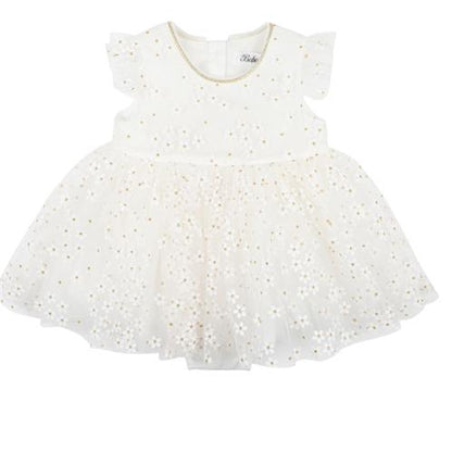 Bebe Bebe Daisy Glitter Dress | Aster & Ruby