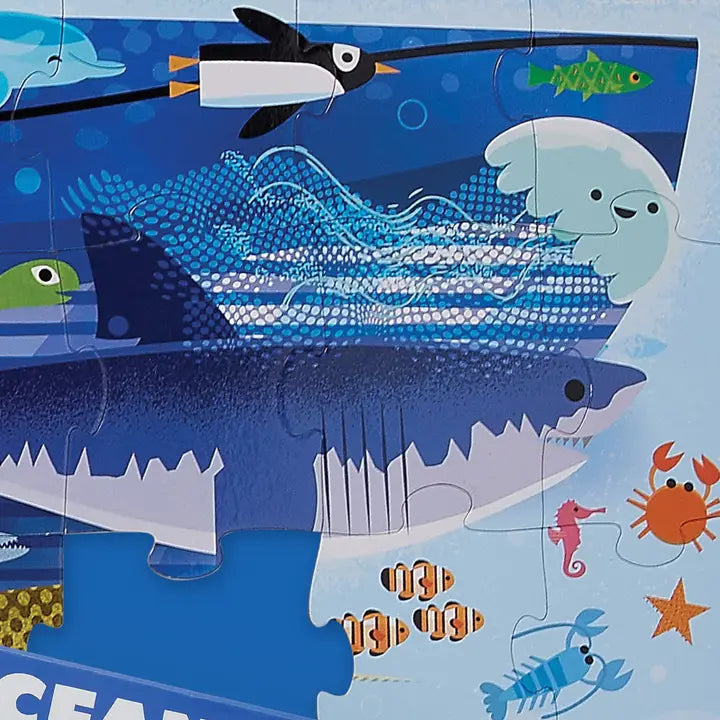 Super Duper Long Puzzle 60 Pc Ocean
