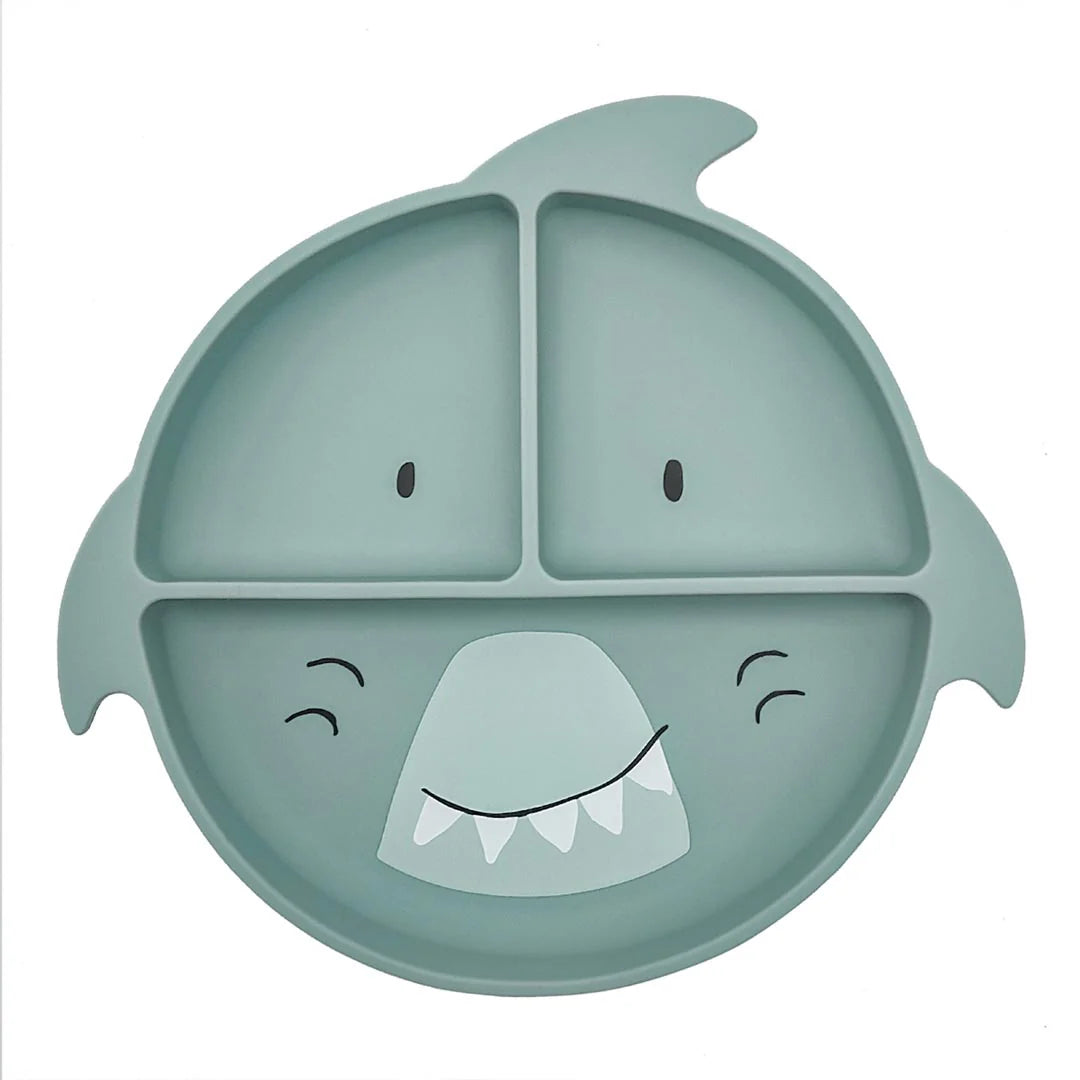 Silicone Divided Suction Plate - Mr. Shark