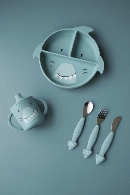 Silicone Cutlery Set 3-pack - Mr. Shark