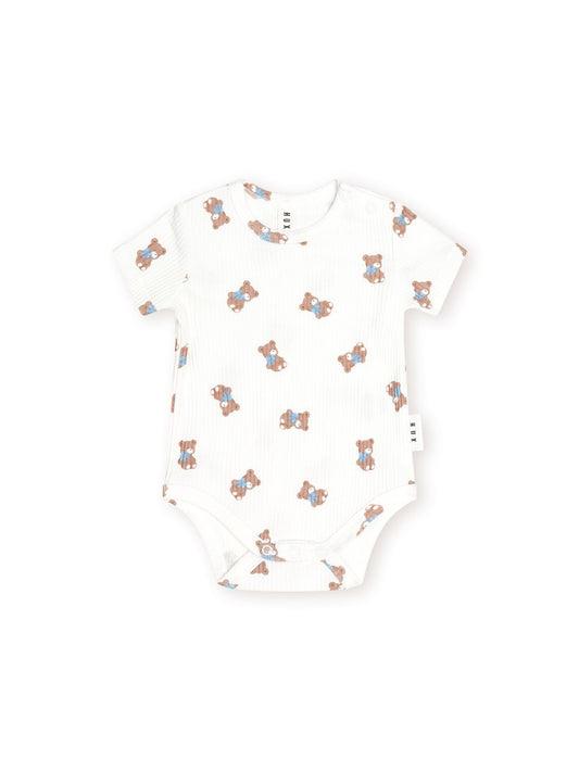 Tumbling Bow Hux Short Sleeve Bodysuit