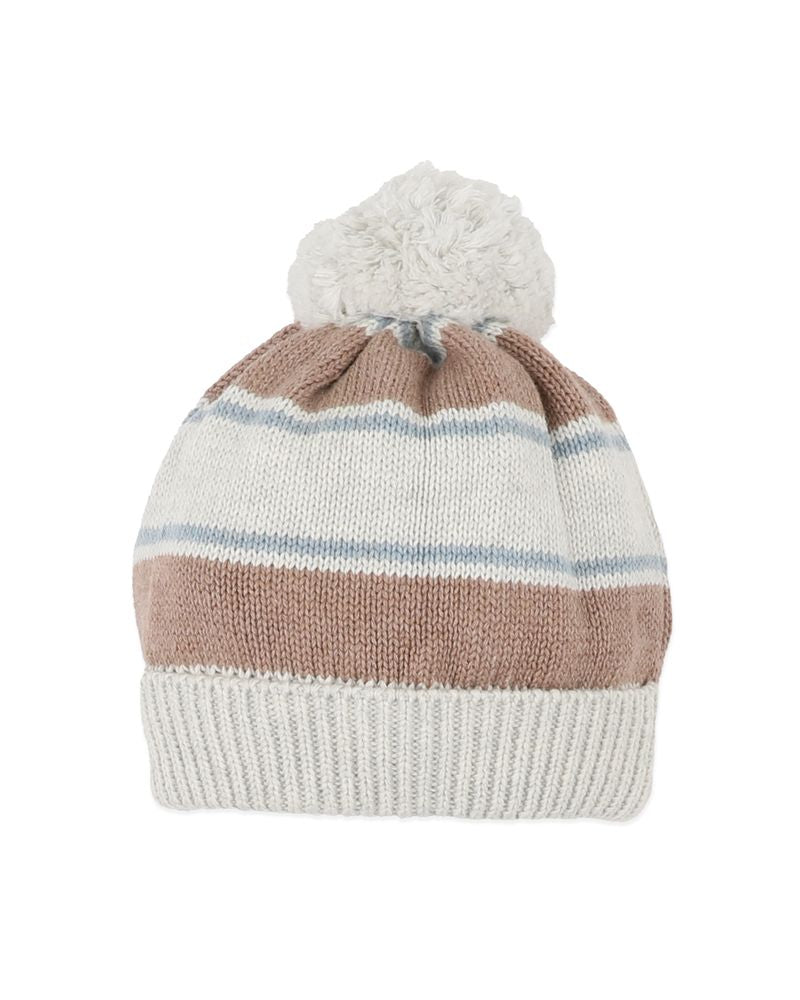 Alvin Organic Stripe Knitted Beanie
