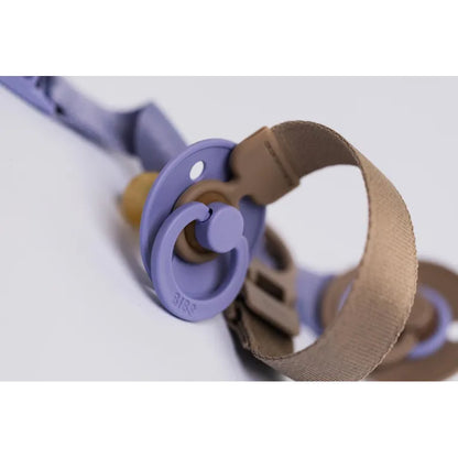 Pacifier Clip Loop Dark Oak