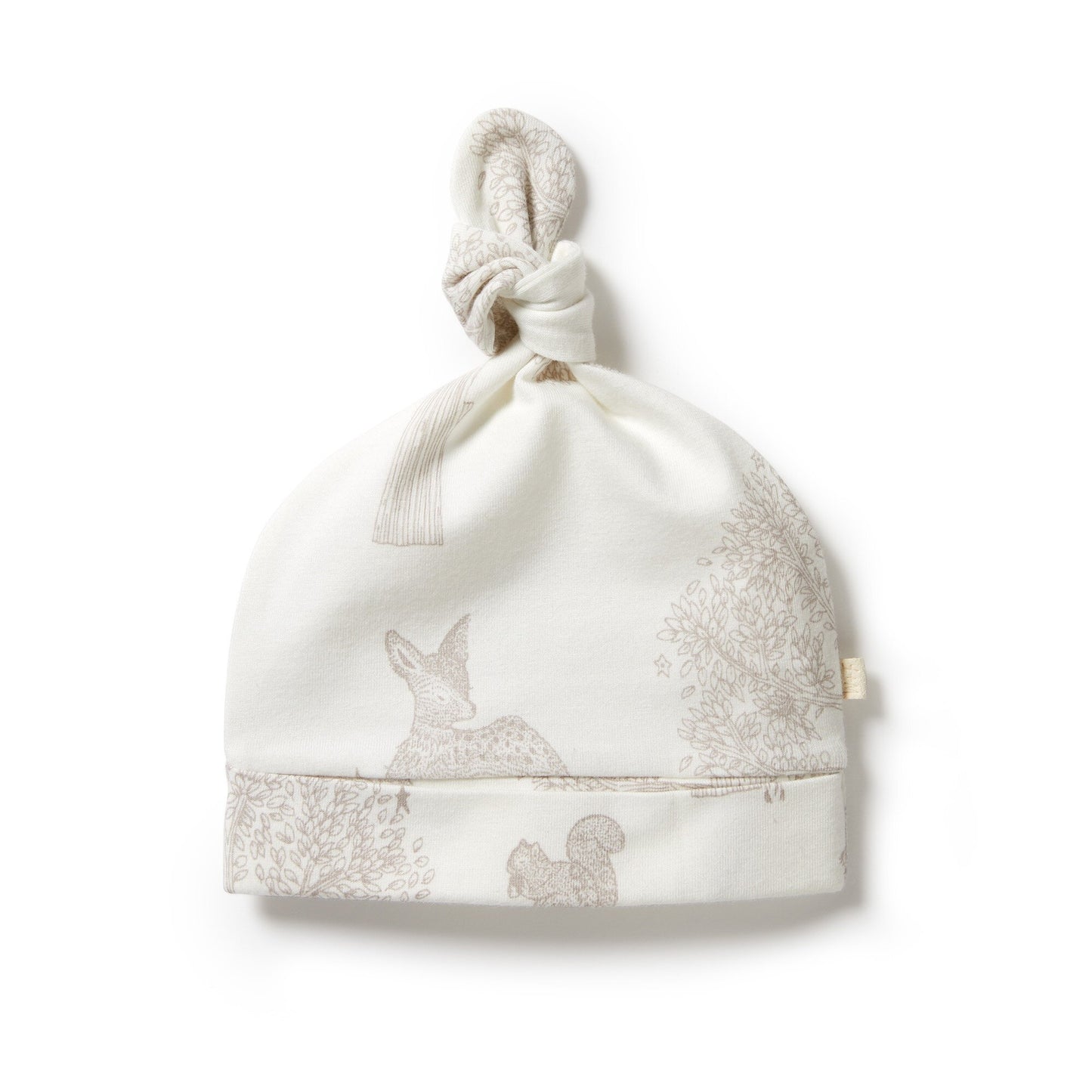 Organic Knot Hat Welcome to the World