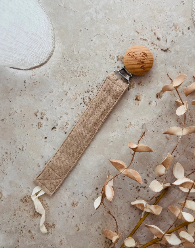 Cotton & Beech Wood Dummy Clip
