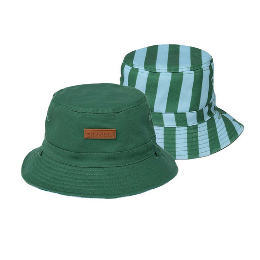 Reversible Bucket Hat Deck Stripe