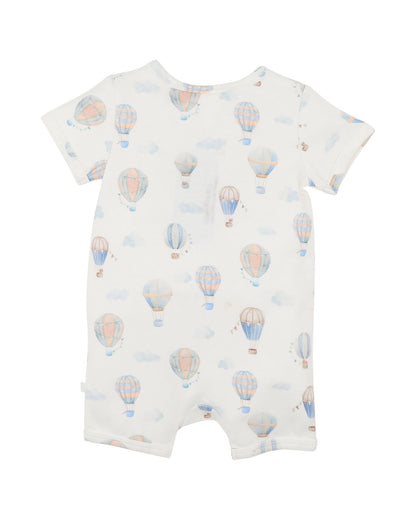 Sky High Print Organic SS Romper