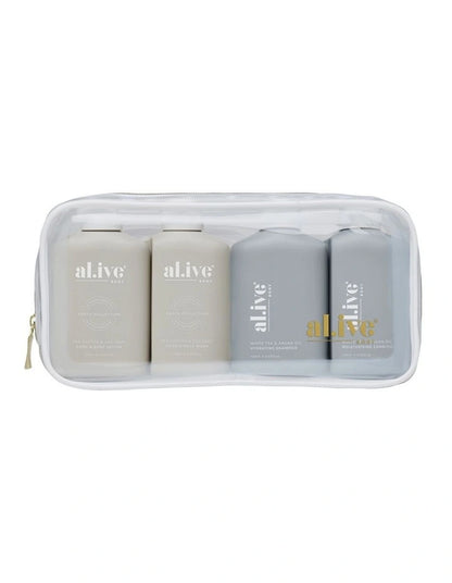 Al.ive Body Holiday Hair & Body Travel Pack | Aster & Ruby