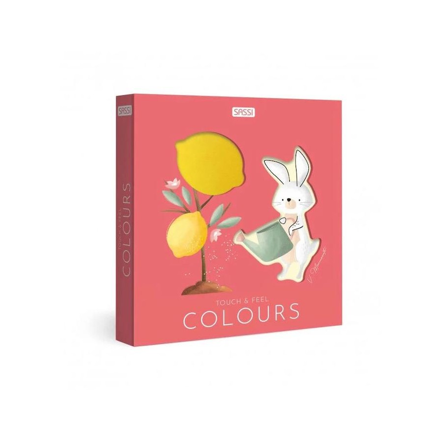 Sassi Junior Touch & Feel Pocket Book Colours | Aster & Ruby