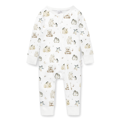 Polar Friends Zip Romper