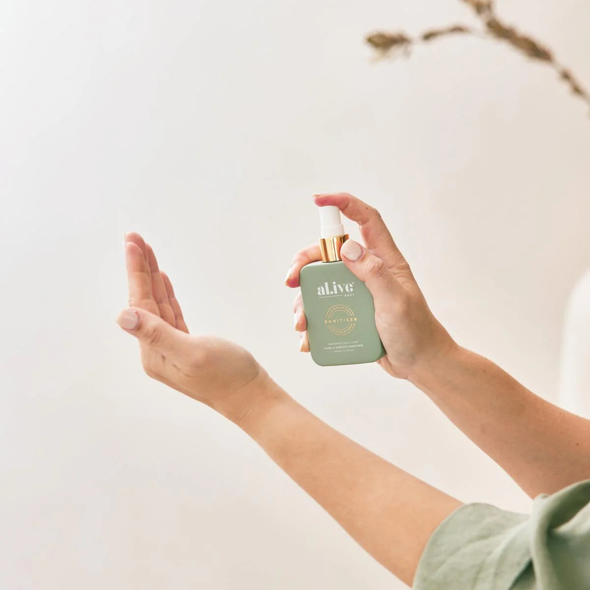 Hand & Surface Sanitiser Spray Watermelon & Lime
