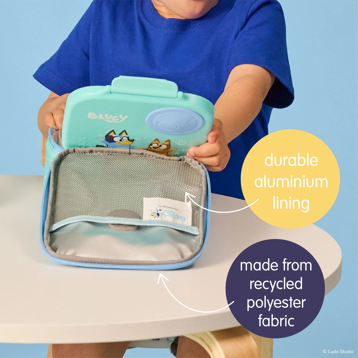 Bluey playtime insulated mini lunchbag