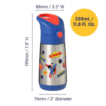 Insulated Drink Bottle – Superman 350mL