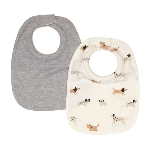 Roll Neck Bibs 2Pk - Dogs