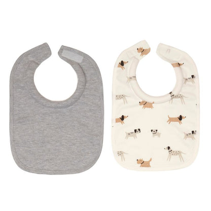 Roll Neck Bibs 2Pk - Dogs open