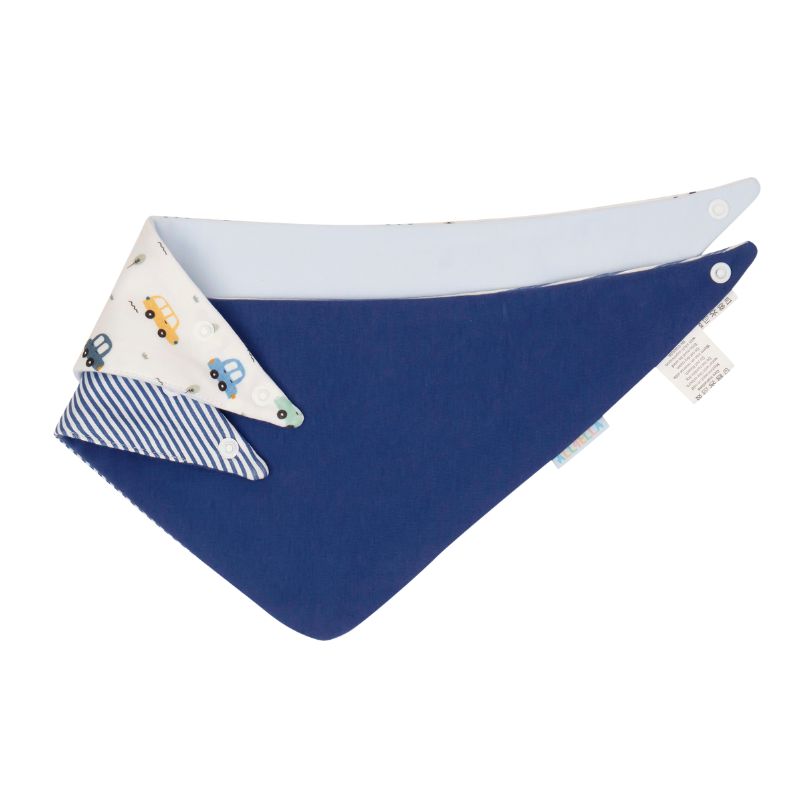 Bandana Bibs 2Pk - Beep Beep back
