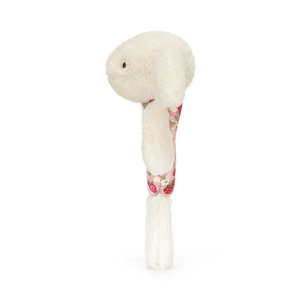 Blossom Cream Bunny 'Berry' Ring Rattle