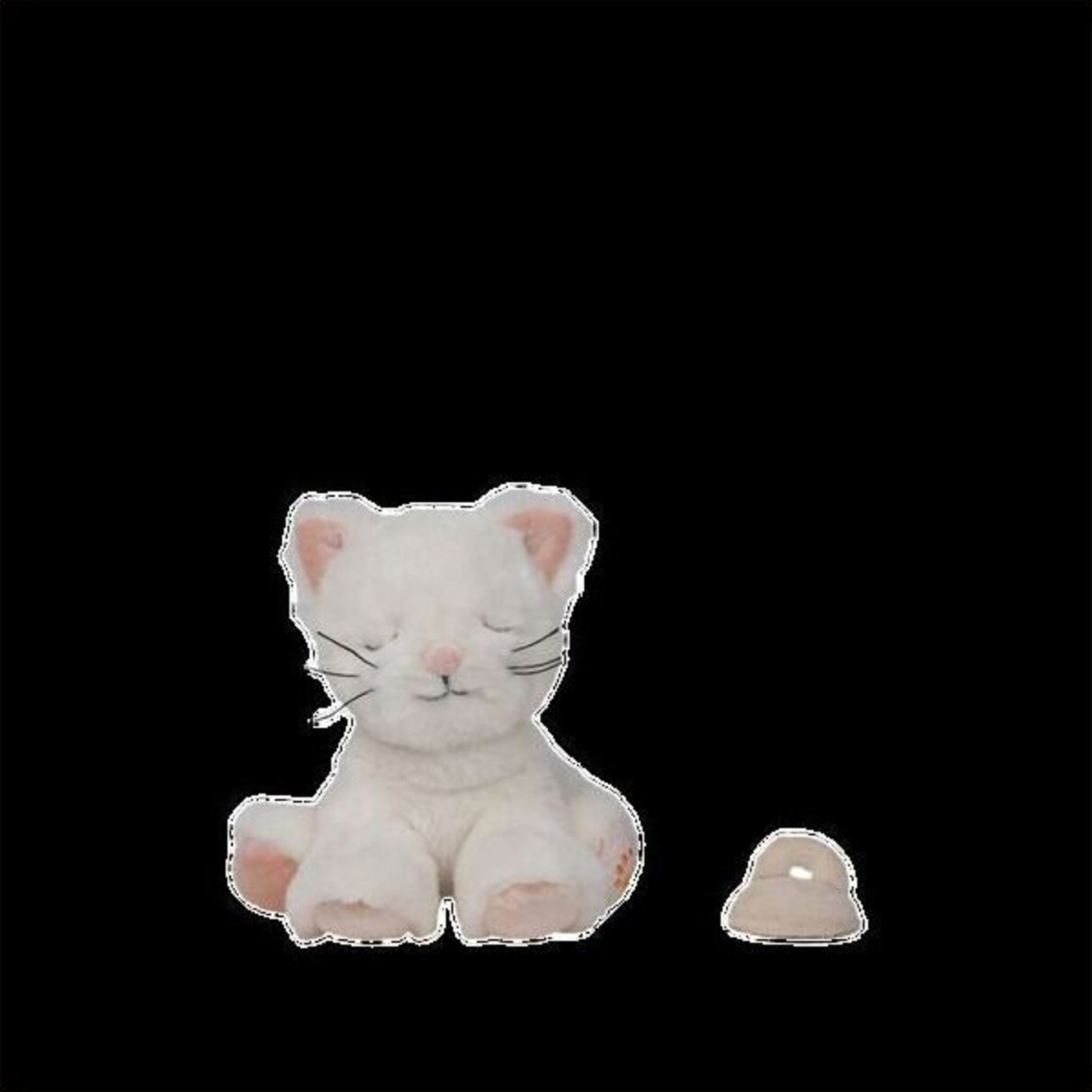 Olli Ella plush toys – Binky Kitten Kiki - White from Aster & Ruby