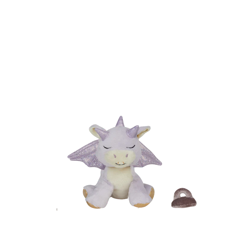 Olli Ella Binky Dragon Misty Lavender | Aster & Ruby