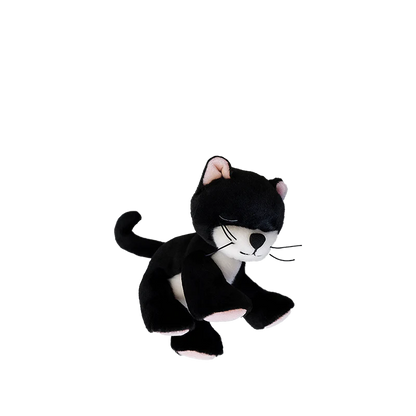 Olli Ella Binky Kitten Kit Black & White | Aster & Ruby