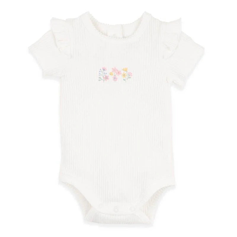 Bonnie Organic Embroidered Bodysuit