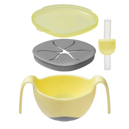 b.box Banana Split Bowl & Straw | Aster & Ruby