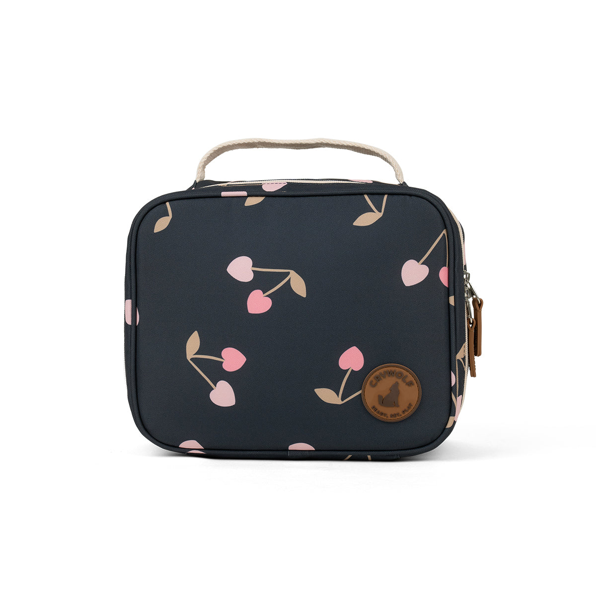 Crywolf Everyday Lunch Bag Cherry Hearts | Aster & Ruby