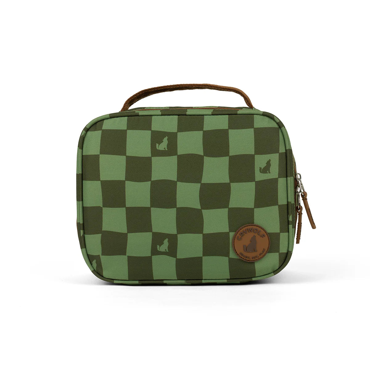Crywolf Everyday Lunch Bag Green Check | Aster & Ruby