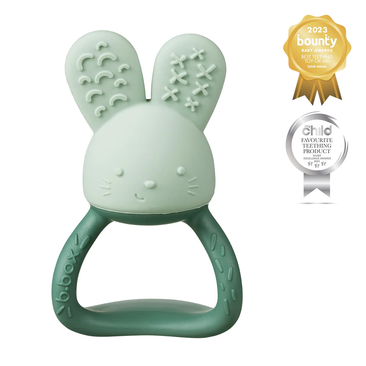 b.box Chill & Fill Teether Sage | Aster & Ruby