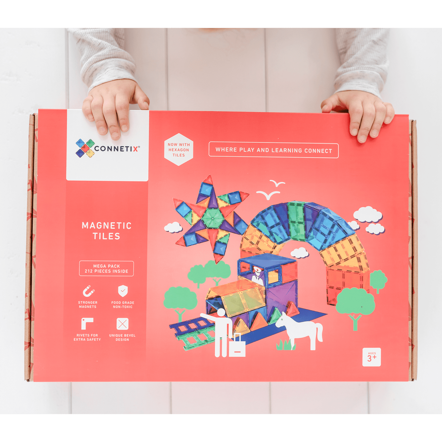 Connetix Tiles 212 Piece Mega Pack