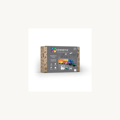 Connetix toys & games – 50 Piece Rainbow Transport Pack from Aster & Ruby