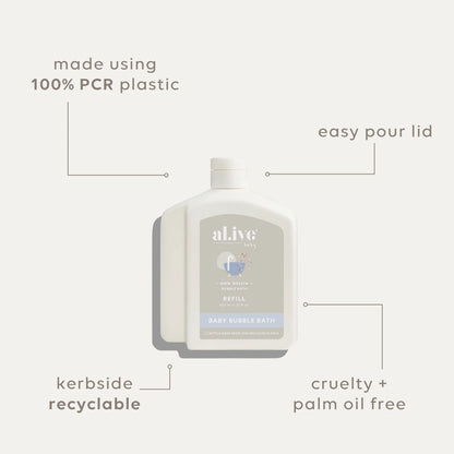 Al.ive Body Al.ive Apple Blossom Bubble Bath Refill | Aster & Ruby