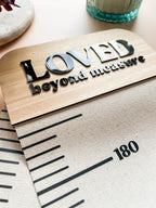 Height Chart Loved Beyond Measure