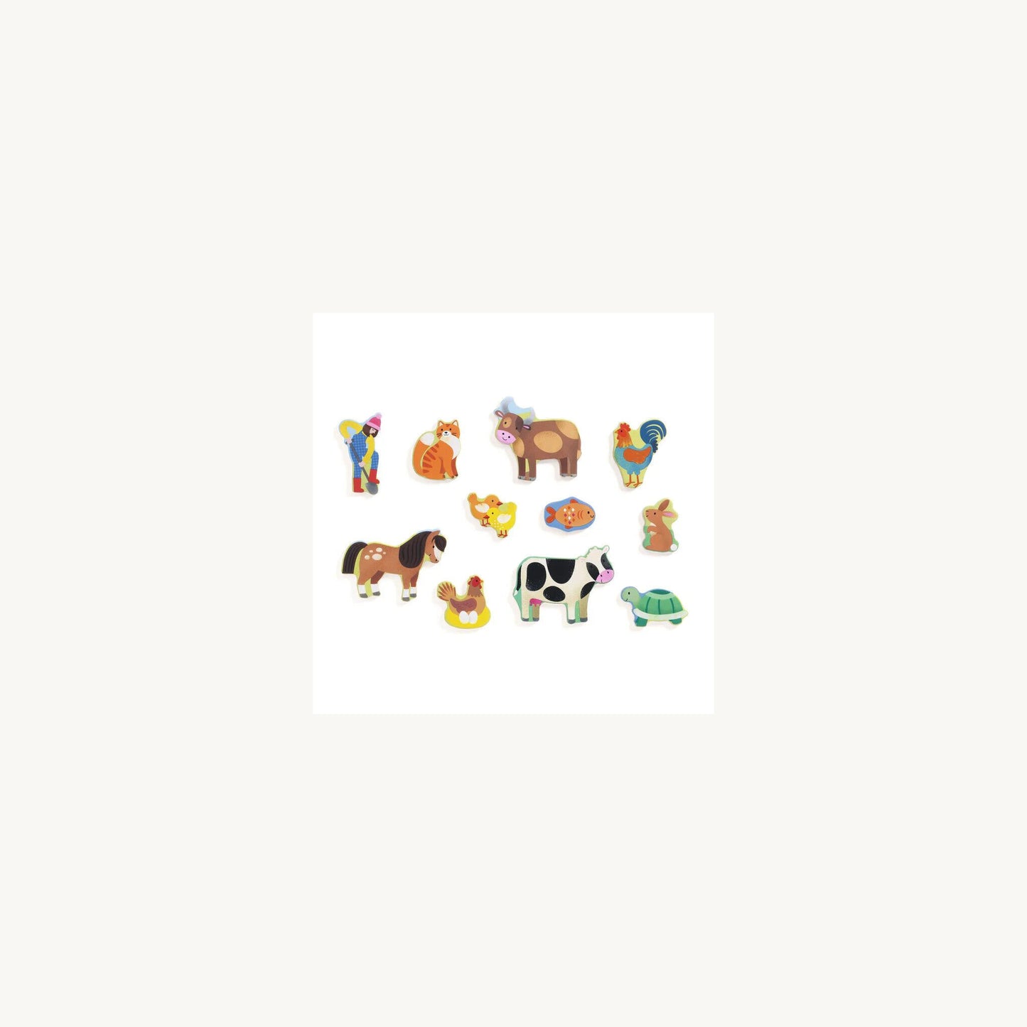 Djeco wooden puzzle – Wooden Puzzle: 22pc Farm from Aster & Ruby