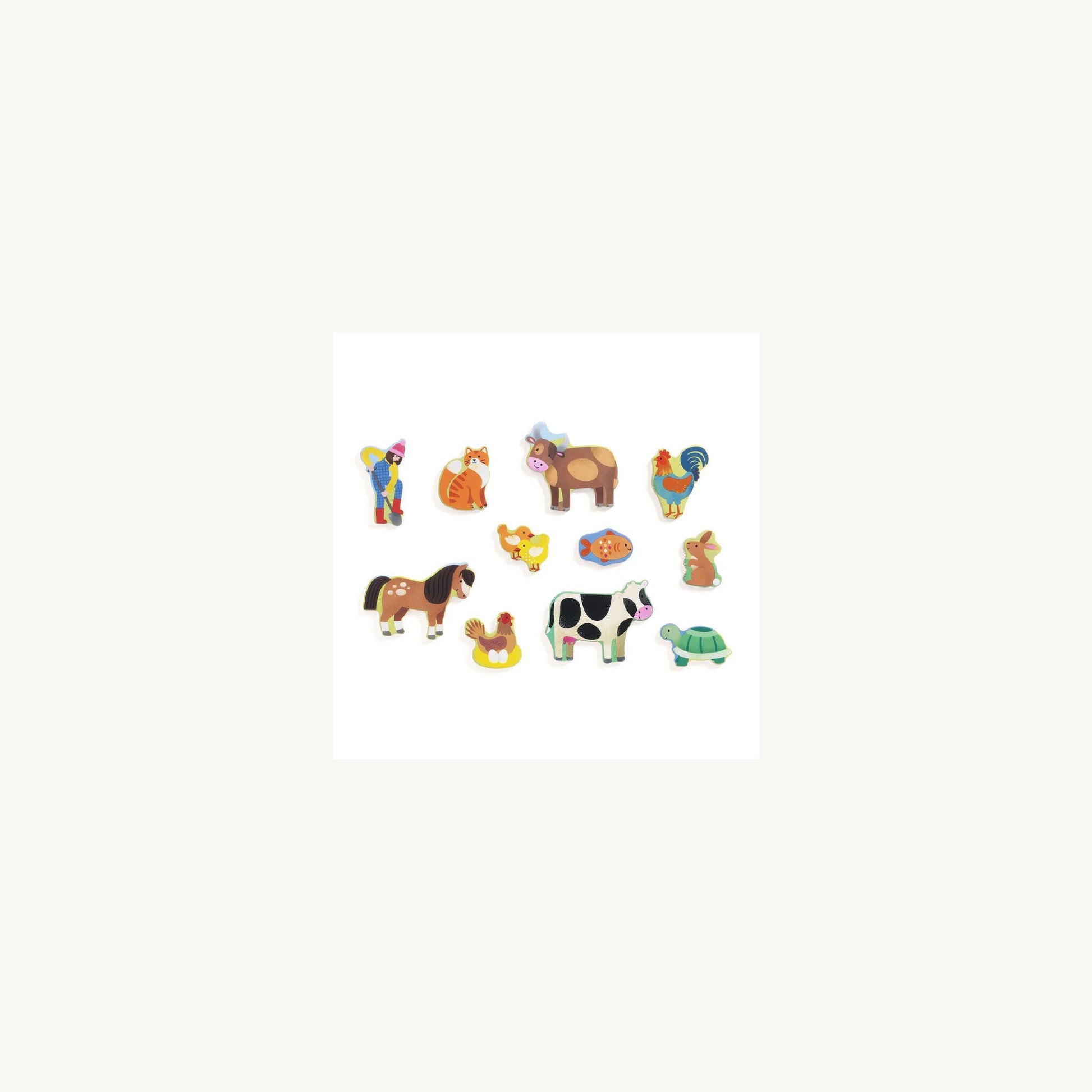 Djeco wooden puzzle – Wooden Puzzle: 22pc Farm from Aster & Ruby