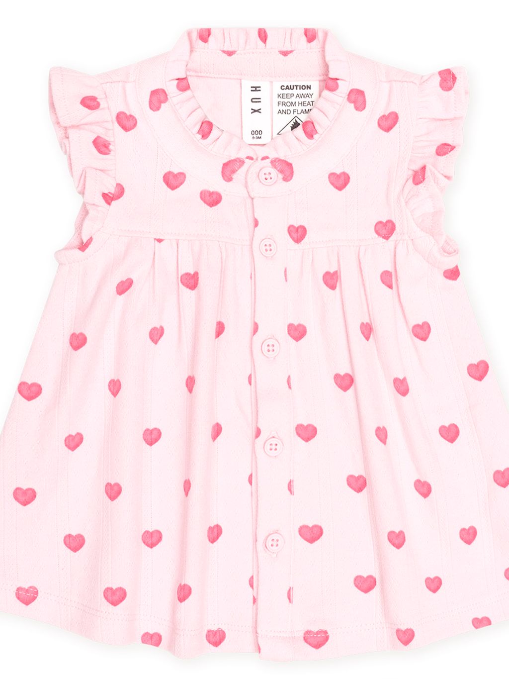 I Heart You Pointelle 2 Piece Set