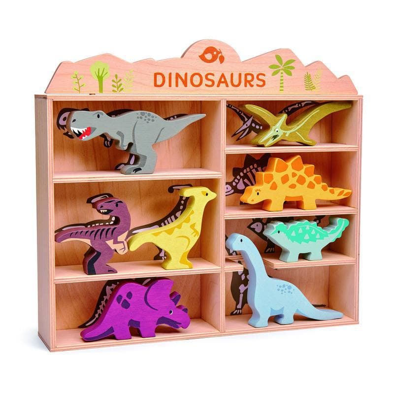 Tender Leaf Toys Dinosaur Display Shelf Set | Aster & Ruby