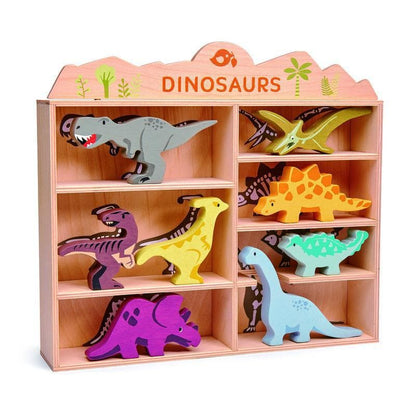 Tender Leaf Toys Dinosaur Display Shelf Set | Aster & Ruby