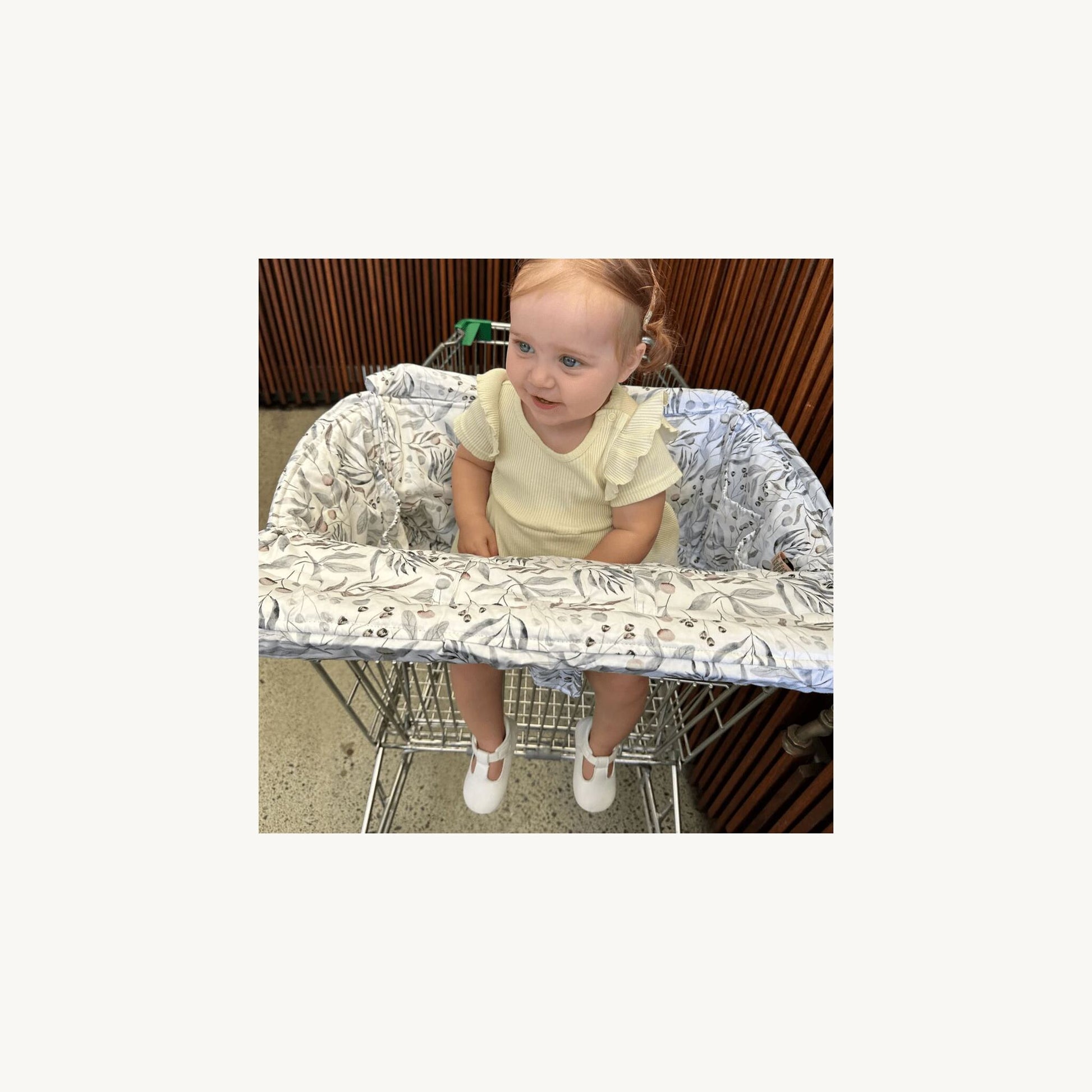 Bambella Designs Bambella Designs Double Trolley Liner Botanical | Aster & Ruby