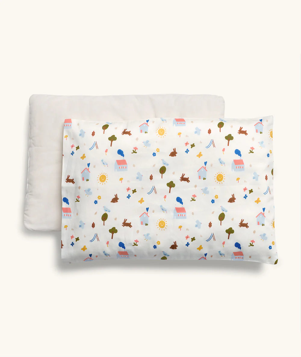 Organic Toddler Pillow and Case Daydream