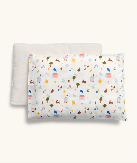 Organic Toddler Pillow and Case Daydream