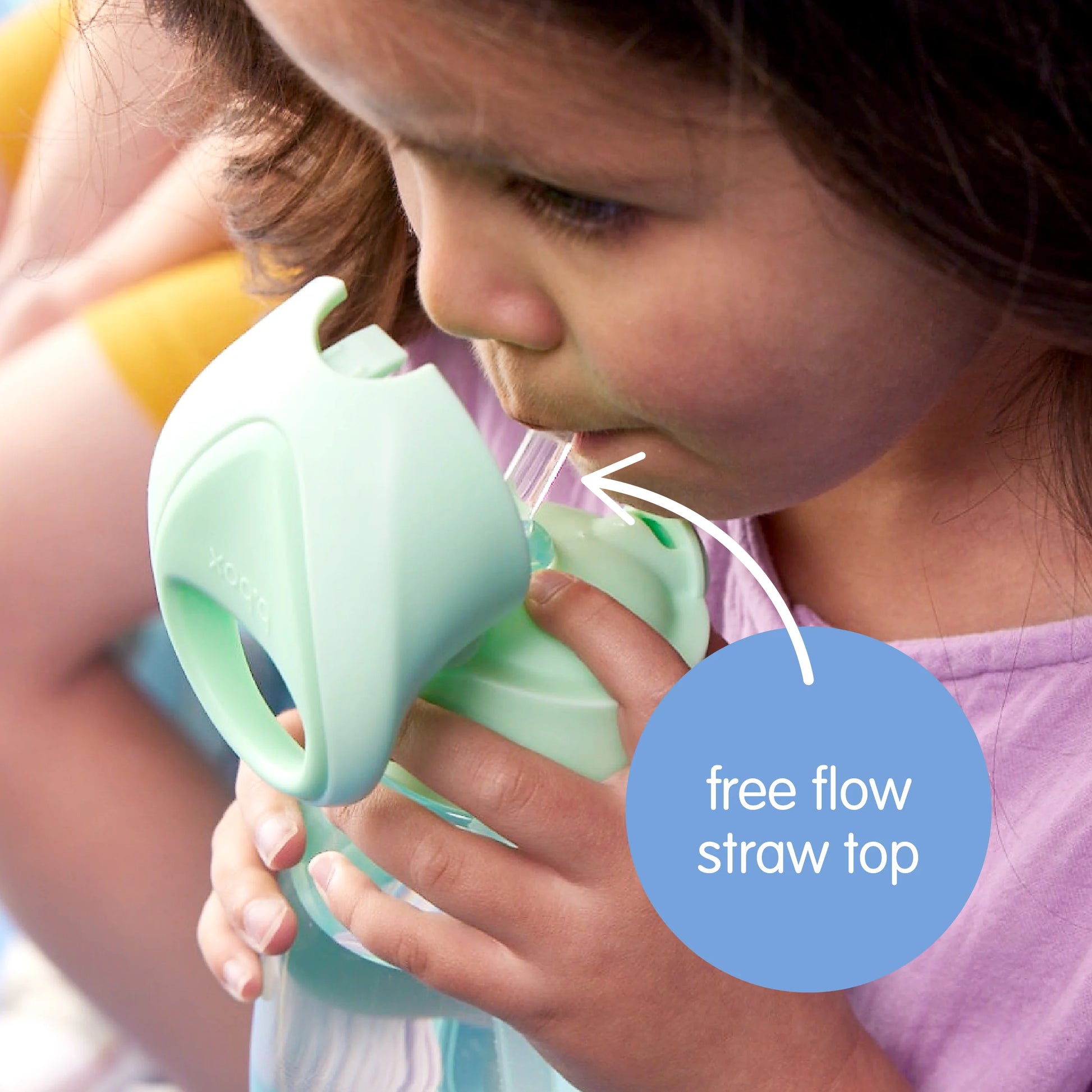 b.box b.box 380ml Drink Bottle Jnr - Spearmint | Aster & Ruby