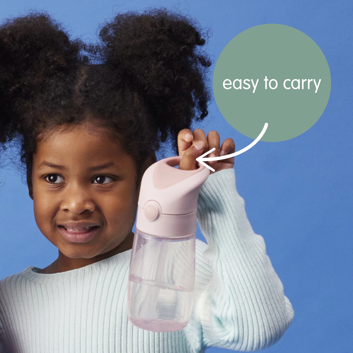 b.box b.box 380ml Drink Bottle Jnr - Blush Crush | Aster & Ruby