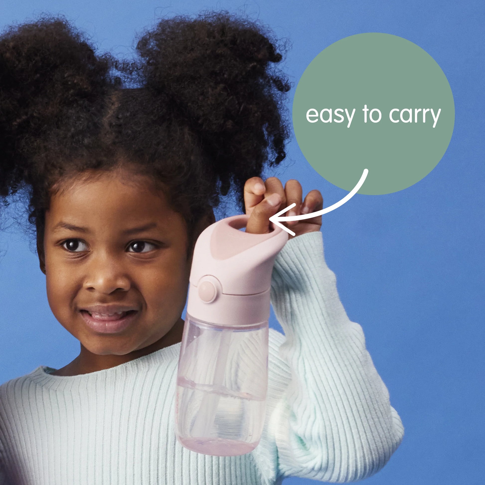 b.box b.box 380ml Drink Bottle Jnr - Blush Crush | Aster & Ruby