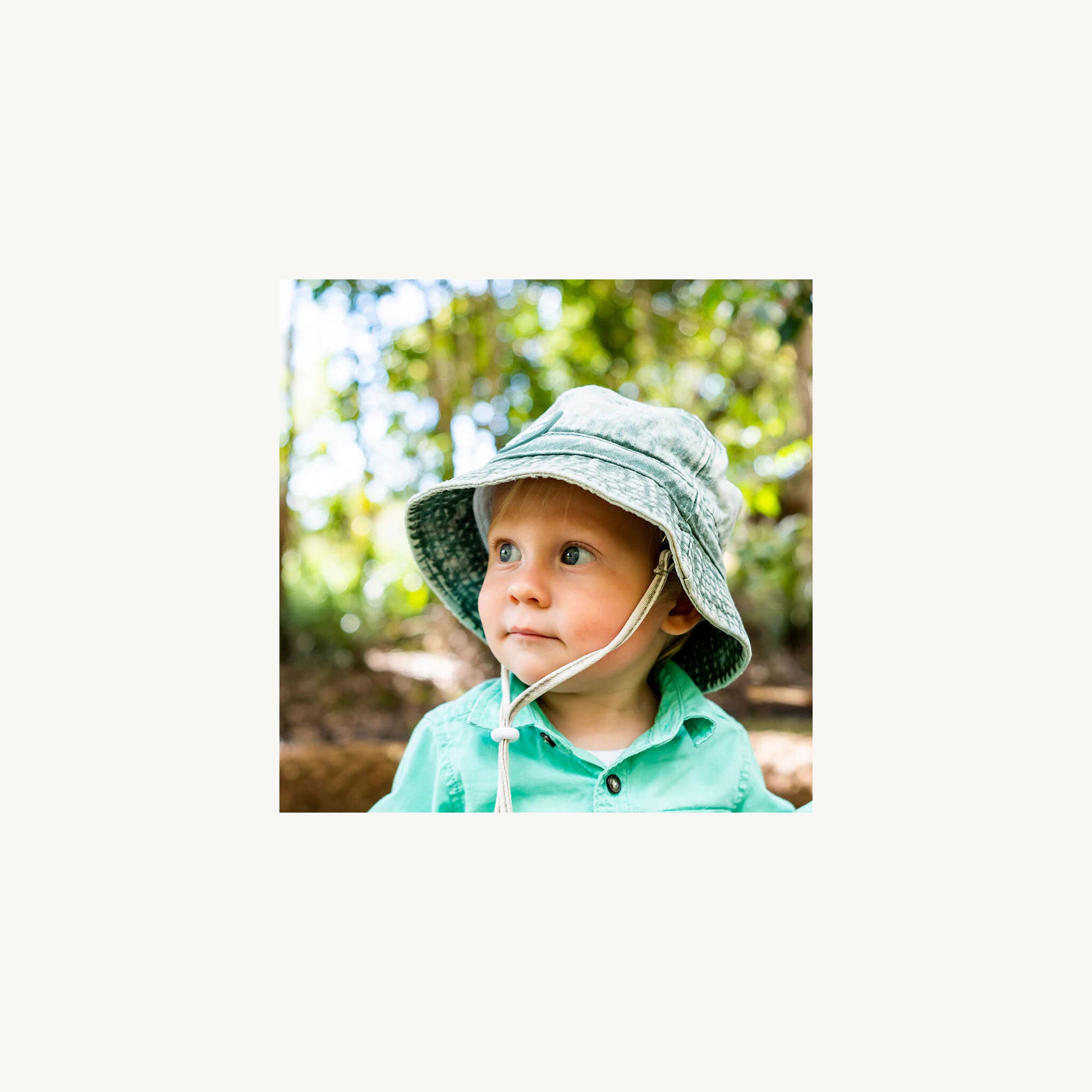 Little Renegade Company hat – Emerald Bucket Hat from Aster & Ruby