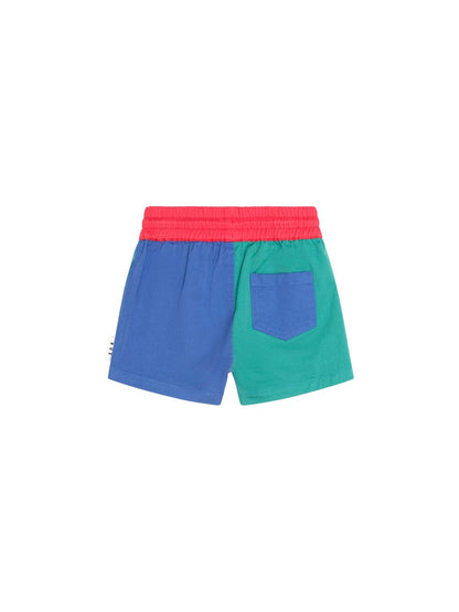 Colour Block Twill Short